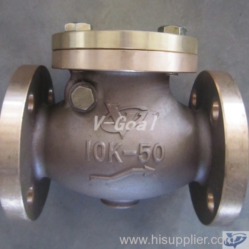 JIS Marine Swing Check valve 5k 10k