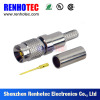 1.0/2.3 Male Crimp RG187 Cable Connector
