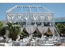 White Aluminum Spigot Truss 503 mm For Seaside Holiday Restaurant