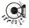 Rear Wheel Electric Bike Kit 36V 500W Brushless Hub Motor 25km - 38km / h