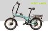 Blue Folding Electric Bike Lightweight 36V 350W 32Km/H Pedals Assisted System