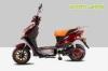 40 mph Electric Bike Scooter Dark Red Two Wheels 10&quot; X 3.0 Tubeless