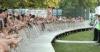 Portable Sports Meeting Crowd Barricade System Strong 503 mm Frame Tube