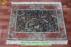 Hanging carpet tree of life wall silk carpet 2.7x4 classic and nobility hand knots rugs turkish carpets