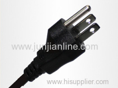 America 125v Standrad 2pin power plug wire
