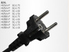 Russia 250v Standrad 3 pin plug power cord