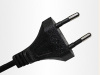 wholesale price 250v Standrad 2 pin plug power wire cable