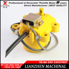 Digger engine parts excavator throttle motor 7824-30-1600 direct manufacturer