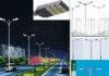 80w Solar Street Light With Solar LED System LED Lighting Fixture All In One led light