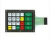 Multiple Tactile Metal Dome Membrane Switches Keyboard ISO14001 & ROHS