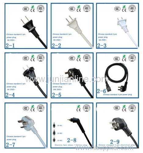 3C power plug cable