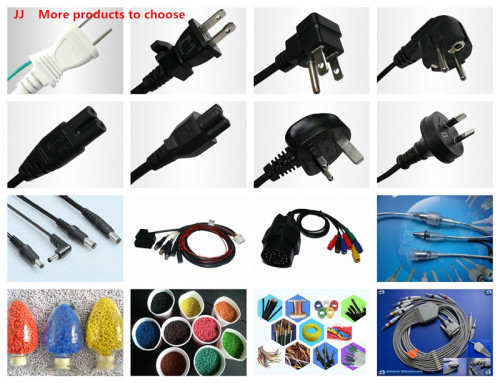 Brazil 250v Standrad  power plug wire / cable