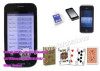 English Black Samsung Galaxy Poker Card Analyzer with Bluetooth Loop / Earpiece