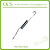 stainless steel tension spring with swivel hook tension spring din 17223 china supplier extension spring din 17223