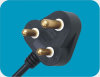 South Africa 3pin plug power cord supplier