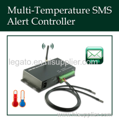 Multi-Temperature SMS Alert Controller