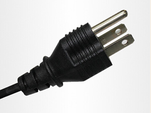 PSE 3pin power cord with VFF 3*0.75mm2