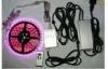 Indoor / outdoor bright remote RGB LED Strips Light 12v 24v flexiable PCB Material