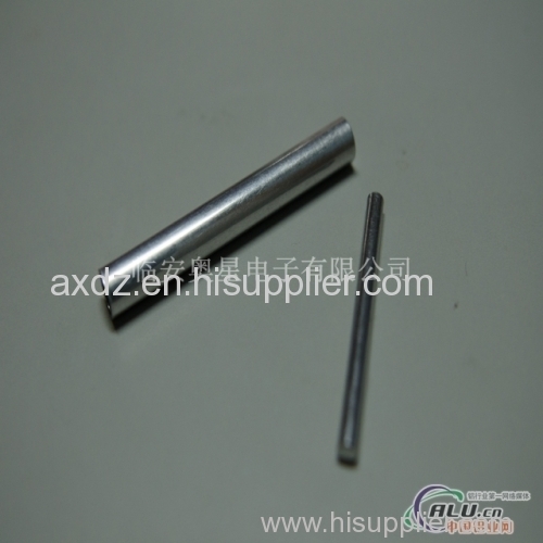 Aluminium can for pen type capacitor