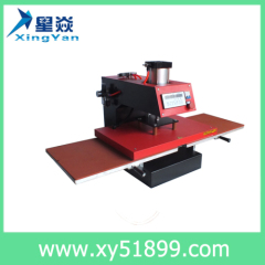 pneumatic double station heat press machine