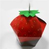 Strawberry Shaped Paper Food Box