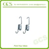 stainless steel pulling spring bend hook coil extension spring double hook tension coil spring swing tension coil spring