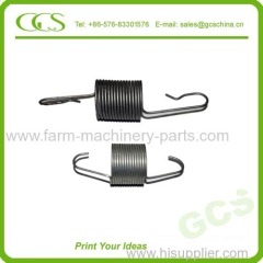 machine tool extension hook spring coiled high tension spring tractor spare parts extension spring