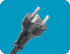 Denmark DEMKO 3 pin plug power wire / cable