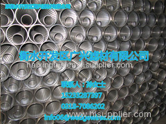 V shaped wire welded stainless steel screens