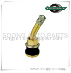 TR500-23° Brass Tubeless Truck and Bus Tire Valves