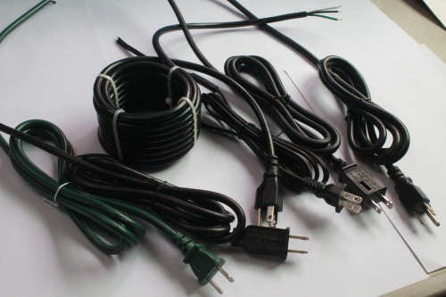 USA power cord with VDE plug