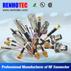 OEM ODM BNC F SMA TNC N 7/16 Quick Crimp Cable RF Connectors for Multi Wires