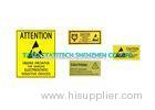 Anti Static Tape Caution ESD Warning Labels PVC Film 6KV Voltage Resistance