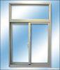 Anodized Silver Sliding Sash Window / Double Sliding Window Aluminium Frame