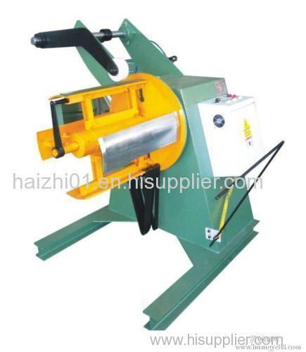 Steel Strip Uncoiler bellow forming/expanding machine