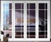 Commercial Indoor Folding Glass Patio Doors Thermal Break Aluminum