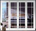 Commercial Indoor Folding Glass Patio Doors Thermal Break Aluminum