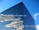 Insulated Aluminum Curtain Wall / Frameless Curtain Wall Architecture