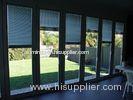Commercial Folding Glass Exterior Doors / Aluminium Folding Patio Doors