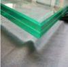 Decorative Curved Toughened Glass / Coated Tempered Safety Glass For Doors