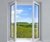 Household White Inward Swing Aluminium Casement Windows Horizontal Powder Coated