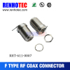 Straight Jack F Connector For Pcb Mount RF Connector