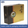 Tea storage metal box/tea package tin box