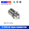 75ohm Waterproof F Male Bulkhead Connector