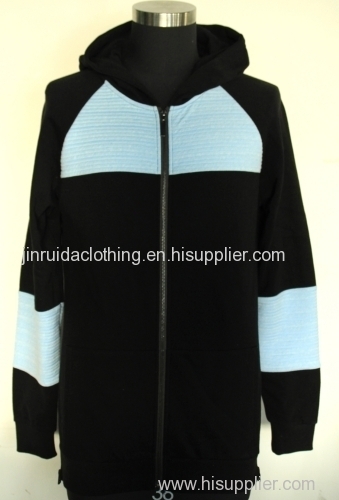 Men's zip hoodie sueater