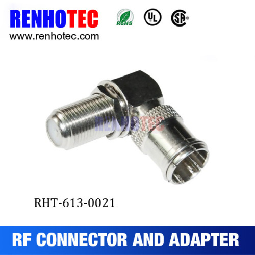 F R/A Jack to PAL Jack Crimp Electrical Adapter Connectors for RG58 RG59