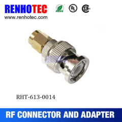 SMA to BNC Male Crimp Electrical Coaxial Magnetic Adapter Connectors for RG58 RG59