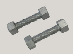 B7 stud bolts and 2H nuts