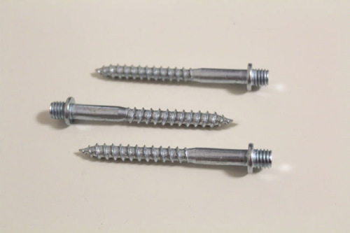 Galvanize double thread screw