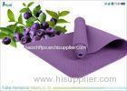 Custom Dark Purple EVA Foam Yoga Mat Eco Friendly Comfortable Fitness Mats